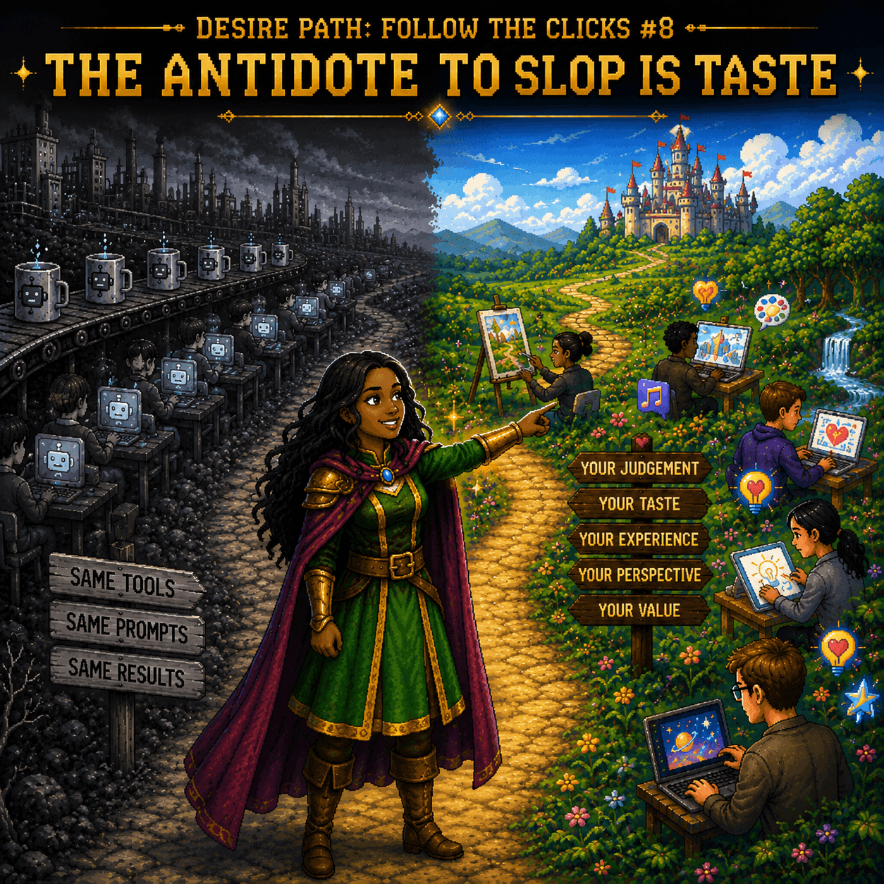 The Antidote to Slop Is Taste